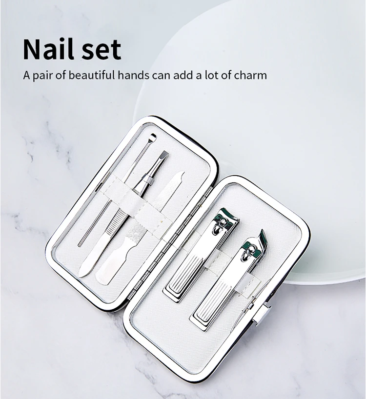 Silubi professional manicure set 5pcs nail care tools kit cosmetic manicure pedicure set SLB-I001