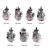 Import Silver Aluminum 33 34 35 36 38 40 42mm motorcycle fuel system engine carburetor for universal from China
