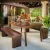 Import Simple Design Mahogany Stained Wood  Dining Tables from China