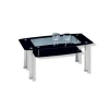 simple style glass coffee table home furniture
