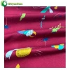 Single Jersey Cartoon Organic Baby Fabric Print For Clothing
