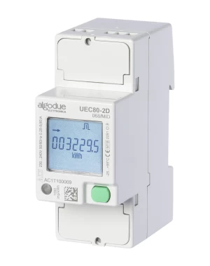 Single phase meter 80A MID approved Two wires bidirectional meter Made in Italy Algodue Energy Meter