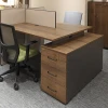 Size Customizable Office Furniture Workstation with Partition and Screen