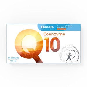 Skin care product BioTela Coenzyme Q10 for cellular level increase