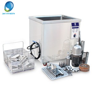 Skymen 100l industrial ultrasonic cleaner with CE/ROHS/FCC for various spare parts degreasing/derusting/ removing dirt