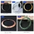 Import Sloping ceramic bezel insert 38*30.6mm Convex word For Seiko SKX007 for Rlx Yacht-Master watch parts from China