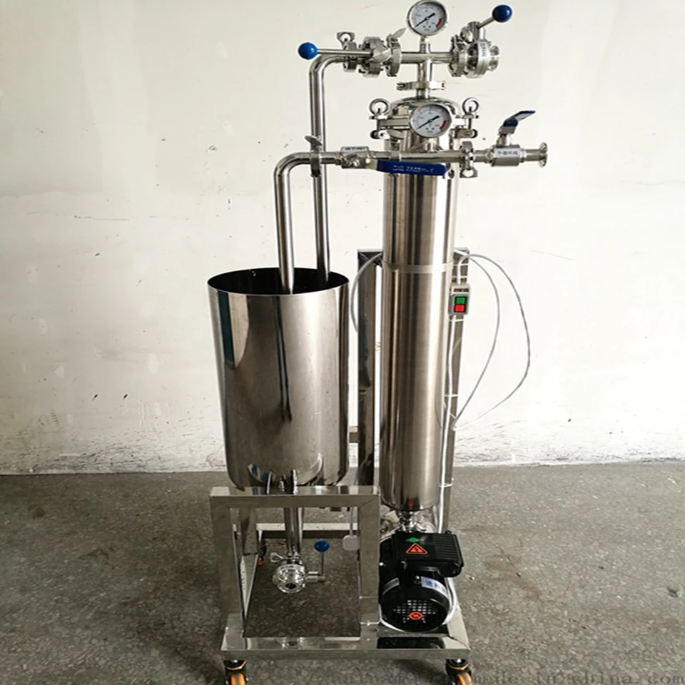 small scale fruit juice filter processing equipment for clarification