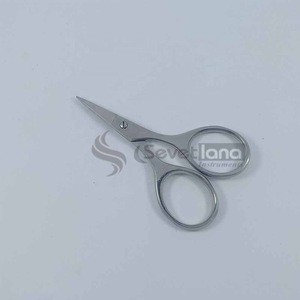 Smallest Cuticle Nail Scissors with best working comfortable in use, Ladys stainless steel cuticle scissors 2.5&quot;