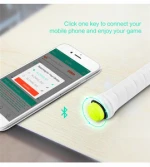 Smart Tennis Racket Sensor Tracker Motion Analyzer Adult Bluetooth 4.0 Sport Tracker for Android IOS Smart Phone