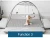 Import Safety printed baby portable bed in bed cotton baby crib infant nest detachable baby bumper from China
