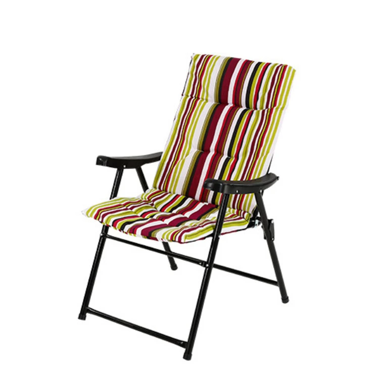 Spring Low Back Beach Chair Folding Portable Garden Chair
