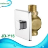 Square back plate flush valve push button flush valve JD-Y15