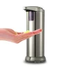 Stainless Steel Digital Electronic Touch Free Sensor Auto Touchless Alcohol Soap Hand Sanitizer Spray Dispenser Stainless Steel