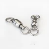Stainless Steel Fishing Swivel Solid Ring Rolling Connector other fishing product