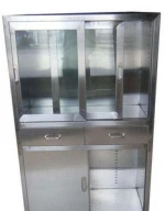 Stainless Steel Operating Room Cabinet Metal Storage Cabinet Medical Shoe Cabinet