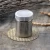 Stainless steel spice bottles salt chocolate seasoning pepper shaker with rotating cover barbecue