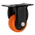 Import steel core ball stem computer table static bolt hole pvc plastic furniture light duty casters wheel from China