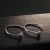 Import sterling silver U horseshoe hook earring shaped zircon body jewelry from China