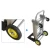 Import Storage Folding Hand truck Aluminum Cart 4 Wheels Trolley from China