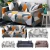 Import Stretch Sofa Cover Sectional Elastic Stretch Slipcover  for Living Room Couch Cover L Shape Corner Cover 1/2/3/4 Seater from China