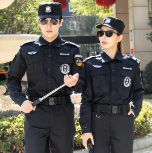 Summer Light weight High Quality Fashionable Long Sleeve Hotel Workwear Security Guard Uniform