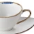 Import Sunnex Elegant hand Painted Porcelain Coffee Tea Cup and Saucer Set from Hong Kong