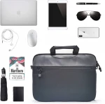 Sunnyin Waterproof Business Briefcase shoulder messenger bag Computer Case Portable notebook Carrying Tote Bag Laptop Sleeve Bag