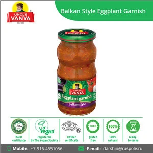 Superior Taste Top Quality and High Quality Eggplant Garnish Balkan Style