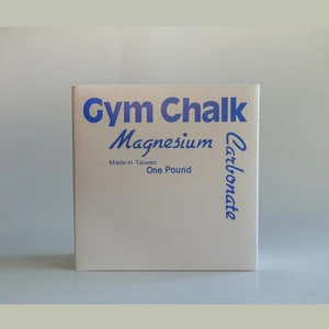 Taiwan factory direct supply magnesium carbonate powder for Gym chalk block