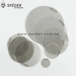 Taiwan high quality extrusion equipment dedicated stainless steel filter mesh