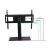 Import Tempered Glass TV Stand, 26&quot; 32&quot; 37&quot; 42&quot; 46&quot; 50&quot; 55&quot; 60&quot; 65&quot; Height Adjustable LCD TV Wall Stand/ from China