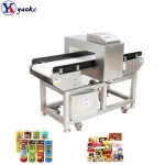 Textile and garment industrial conveyor belt broken needle metal detector for sale