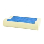 the world's best Silicone Cool Adult Headache Relief Gel Memory  Foam  Pillow with cool Gel insert