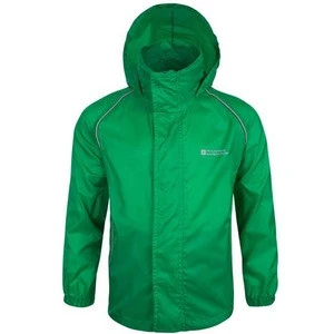 TIMES 2019 OEM Wholesale 100% Nylon PU Coating Lightweight Breathable Waterproof Raincoat For Kids