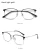 Import Titanium Glasses Frame Retro Round Ultralight Eyeglasses Optical Frames Eyewear from China
