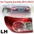 Import TO2804111 81560 02580 PMMA Replacement Red Driver Rear Left Side Tail Lamp from China