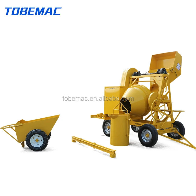 TOBEMAC Brand TB-510 LT mini concrete mixer pump in Ghana
