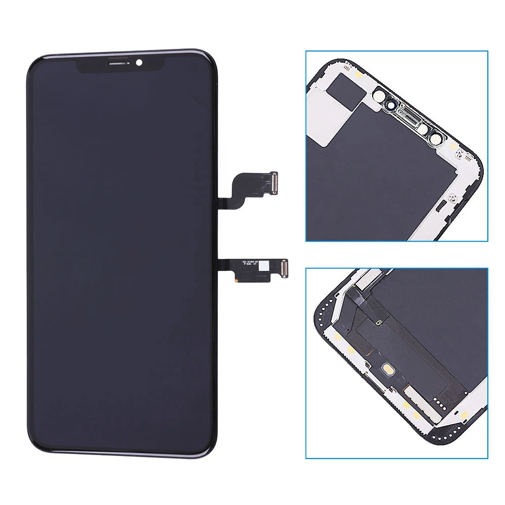 Top Fix New Full Warranty Mobile Phone Lcd Touch Screen Assembly For Iphone xs max Original Screen Replacement