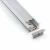 Import Top Led channel light box Amazon OEM Facotry LED aluminum profile / LED V Shape Corner Profile aluminum channel strip light Bar from China