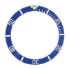 Top Quality Custom Plastic Material filled Luminous Rotating Watch Parts Bezel