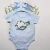 Import top quality newborn kids clothes soft cotton unisex 3pcs baby rompers from China
