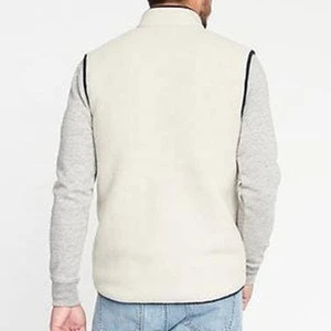 Top Sale Contract Fabrics Men&#039;s Micro Fleece Vest For Winter