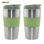 top tumbler cups thermal drinkware mug with silicone sleeve