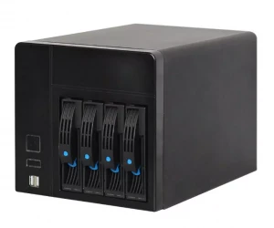 Toploong high hot swap  4 bays MINI-ITX  NAS storage server chassis