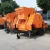 Import Trailer mobile concrete pump with mixer from China