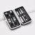 Travel stainless steel nails set manicure 8pcs fashion promotional cosmetic manicure personal pedicure set kit tool