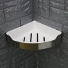 Triangle ABS Resin &amp; SUS304 Stainless Steel Multi-function Basket, bathroom basket, ABS basket