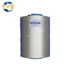 UHMWPE Colored Fiber HMPE yarn for Fishing Nets, lines, Marine Ropes