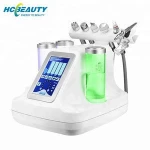 Ultrasonic rf oxygen jet peel cool microdermabrasion machine 6 in 1