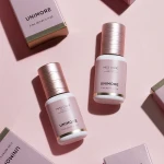 Unimore Korean False Custom Latex Free Water Proof Eyelashes Glue Organic Glue Pink Bottles Lash Extensions Eyelash Glue